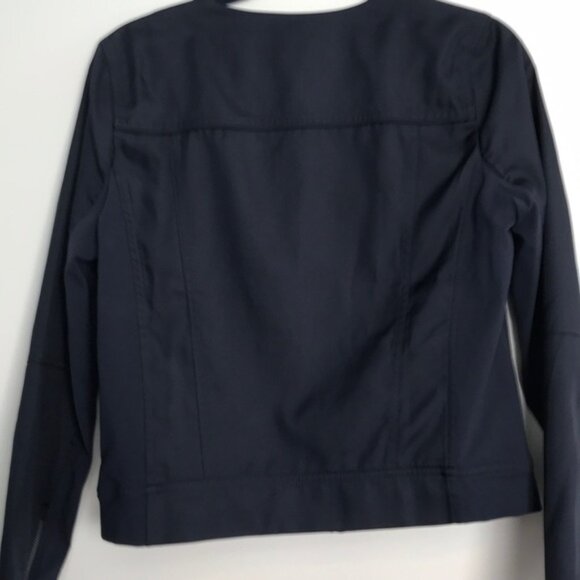 Athleta Left Bank Navy Full Zip Jacket - M - Picture 5 of 8